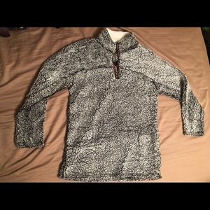 1/4 zip Sherpa